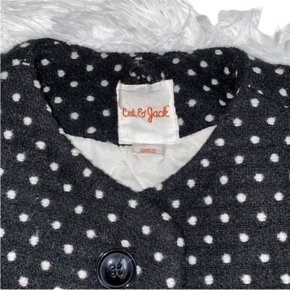 Cat & Jack Girls Polka Dot Jacket(Size 4t)